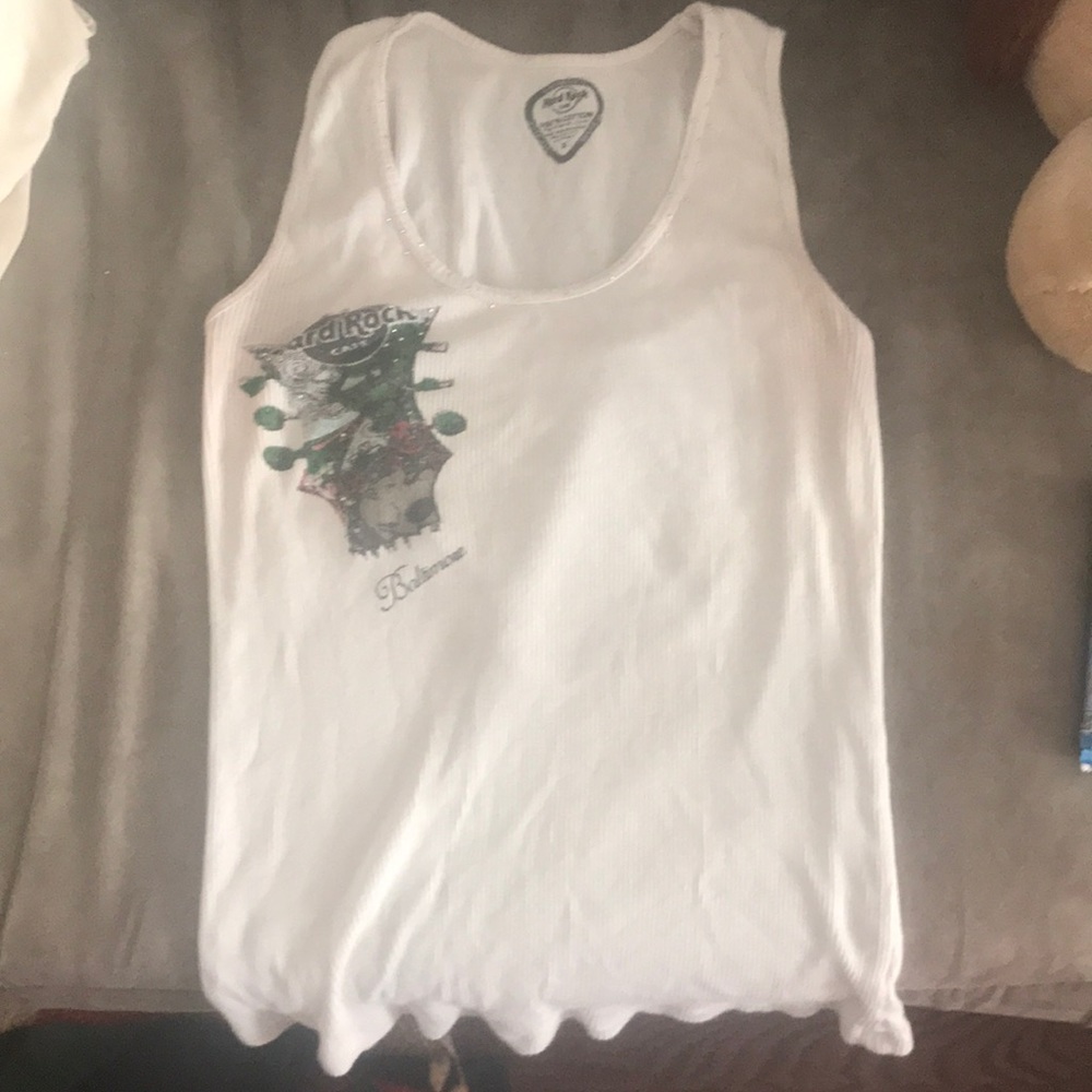 GREAT UC DISNEY HARD ROCK CAFE Women’s sleeveless tank top